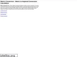 Sites similar to metric-conversion.biz