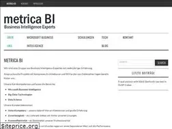 Sites similar to metrica-bi.de
