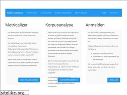 Sites similar to metricalizer.de