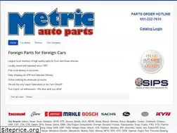Sites similar to metricautoparts.com