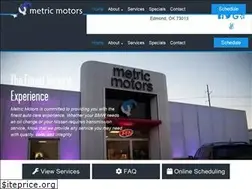 Sites similar to metricmotors.com