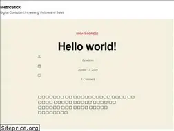 Sites similar to metricstick.com