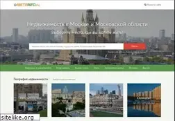 Sites similar to metrinfo.ru