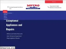 Sites similar to metro-appliance.com