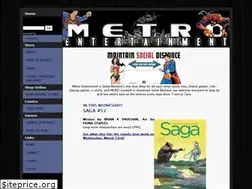 Sites similar to metro-entertainment.com