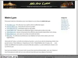 Sites similar to metro-lyon.info