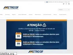 Sites similar to metro.df.gov.br
