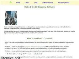 Sites similar to metro2creditreportingsoftware.com