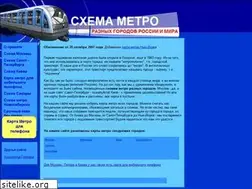 Sites similar to metro3000.ru