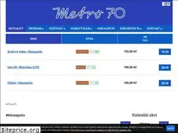 Sites similar to metro70.cz