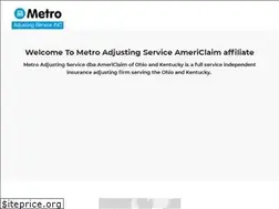 Sites similar to metroadjusting.com