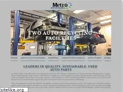 Sites similar to metroautorecyclers.com