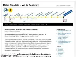 Sites similar to metroauxrigollots.fr