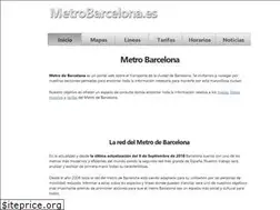 Sites similar to metrobarcelona.es