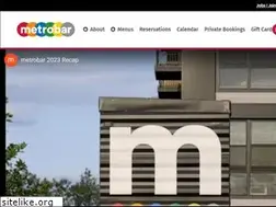 Sites similar to metrobardc.com