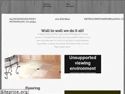 Sites similar to metrocarpetandmore.com
