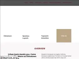 Sites similar to metrochinatownseniorlofts.com