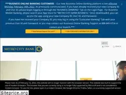 Sites similar to metrocitybank.com