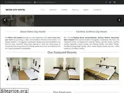 Sites similar to metrocityhostel.com