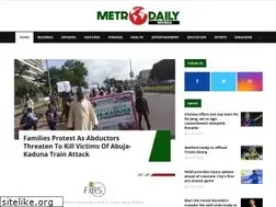 Sites similar to metrodailyng.com