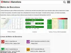 Sites similar to metrodebarcelona.com