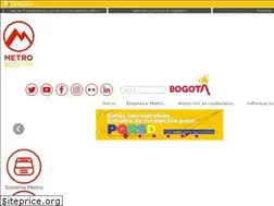Sites similar to metrodebogota.gov.co
