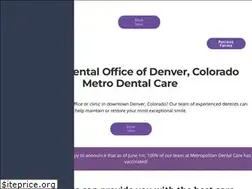 Sites similar to metrodentalcare.com