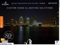 Sites similar to metrodetroitsigns.com