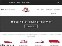 Sites similar to metroexpress.com.au