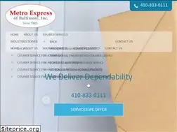 Sites similar to metroexpressbaltimore.com