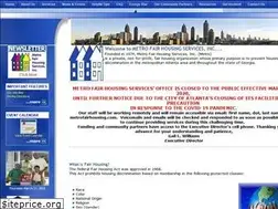 Sites similar to metrofairhousing.com