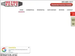 Sites similar to metrofence.net