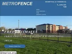 Sites similar to metrofencemi.com