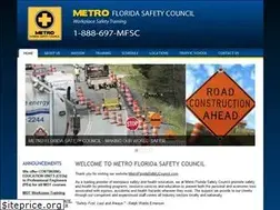 Sites similar to metrofloridasafetycouncil.com