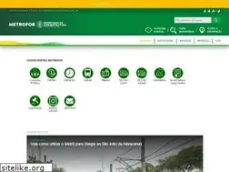 Sites similar to metrofor.ce.gov.br