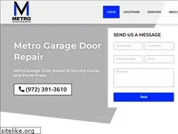 Sites similar to metrogaragedoor.net