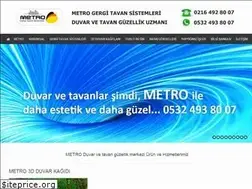 Sites similar to metrogergitavan.com