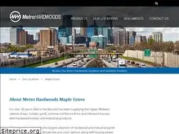 Sites similar to metrohardwoodsmaplegrove.com