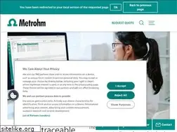 Sites similar to metrohmsiam.com
