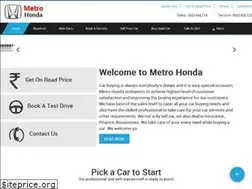 Sites similar to metrohonda.in