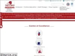 Sites similar to metrohospitalfaridabad.com