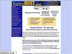 Sites similar to metrohost.com