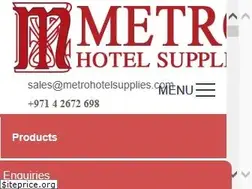 Sites similar to metrohotelsupplies.com