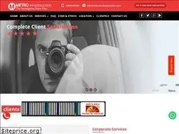 Sites similar to metroindiadetective.com