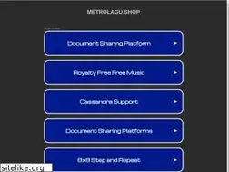 Sites similar to metrolagu.shop