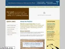 Sites similar to metrolinasurgical.com
