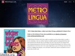 Sites similar to metrolingua.com