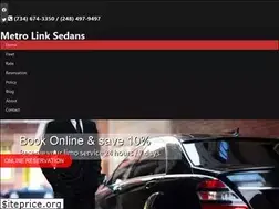 Sites similar to metrolinksedans.com