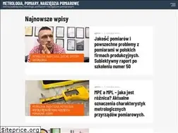 Sites similar to metrologia-blog.pl