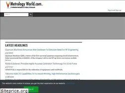 Sites similar to metrologyworld.com